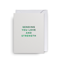 Sympathy Mini Card - Sending You Love & Strength
