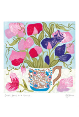 Just Because - Sweetpeas in a Teacup