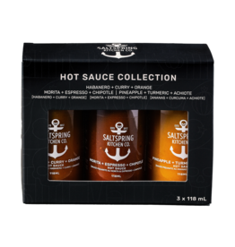 Salt Spring Kitchen Hot Sauce Trio Collection