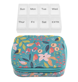 Travel Pill Case -Bird