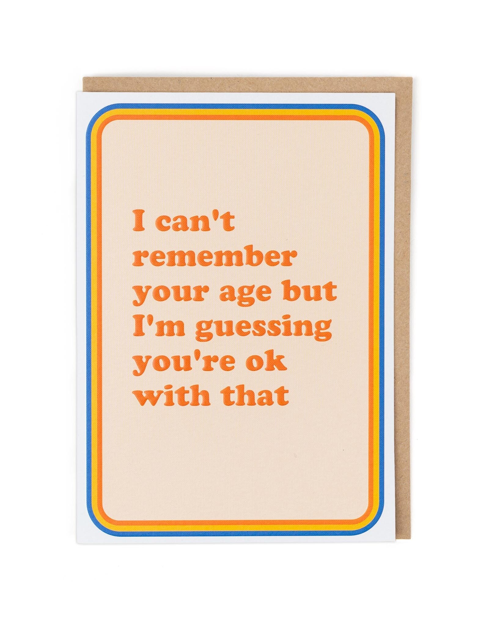 Birthday - Remember Your Age