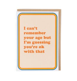 Birthday - Remember Your Age