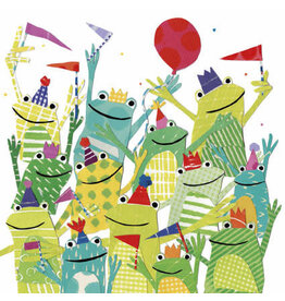 Birthday - Cheering Frogs