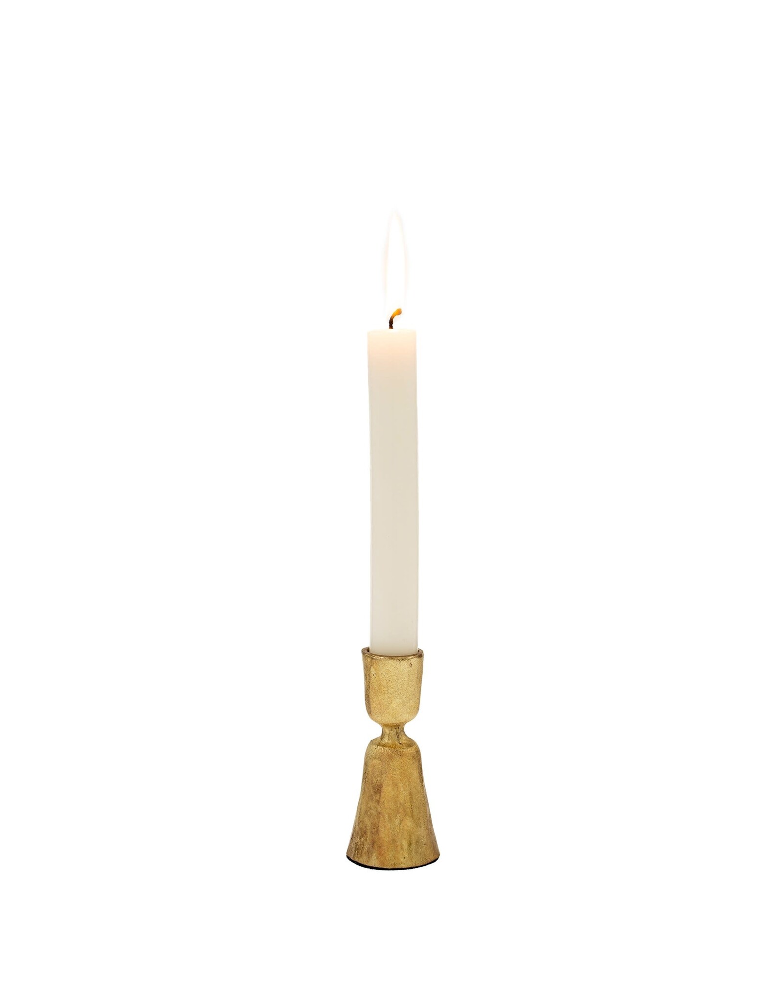 Zora Forged Candlestick - Gold -