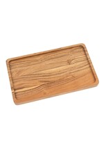 Heritage Acacia Rectangular Tray - Small