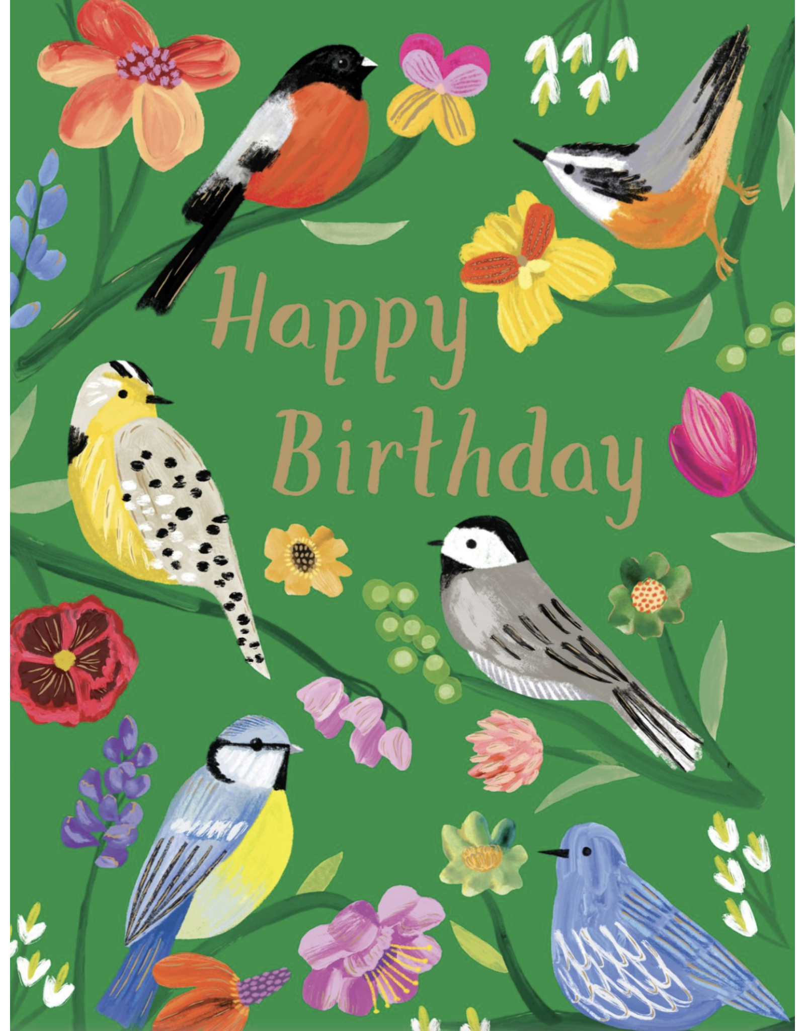 Birthday - Happy Birthday - Birds