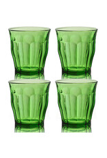 Duralex Picardie Green Glasses - 8 3/8 oz - Set of 4