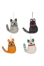 Smiling Cat Ornament -