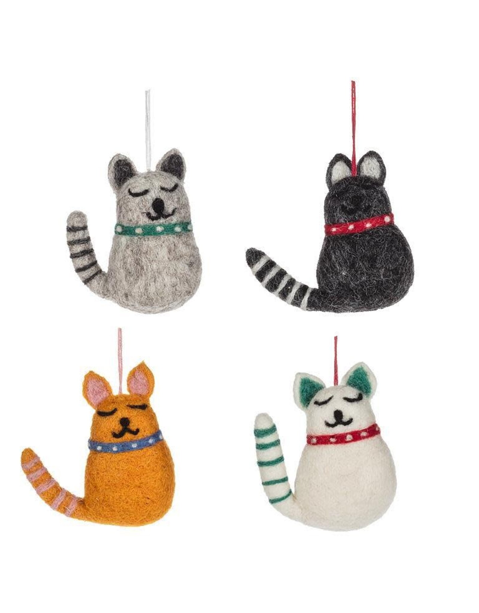Smiling Cat Ornament -