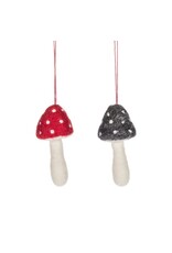 Felt Mushroom Ornament -