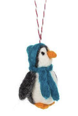 Felt Penguin With Hat -