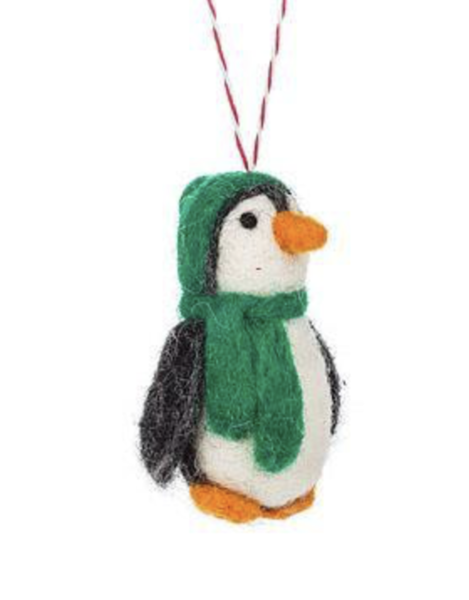 Felt Penguin With Hat -