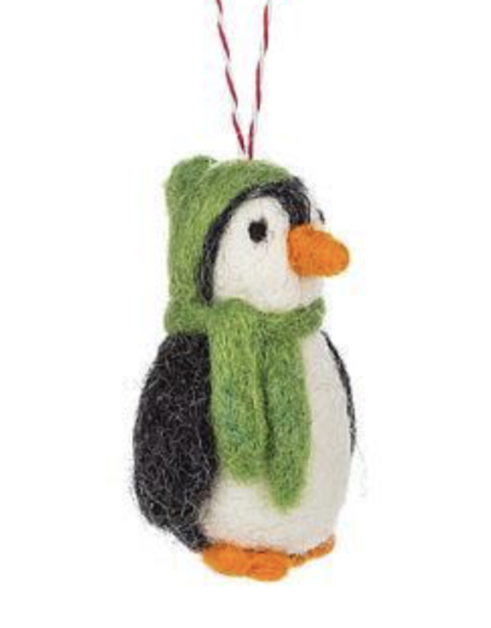 Felt Penguin With Hat -