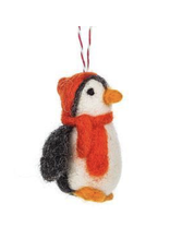 Felt Penguin With Hat -
