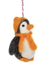 Felt Penguin With Hat -