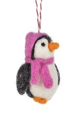 Felt Penguin With Hat -