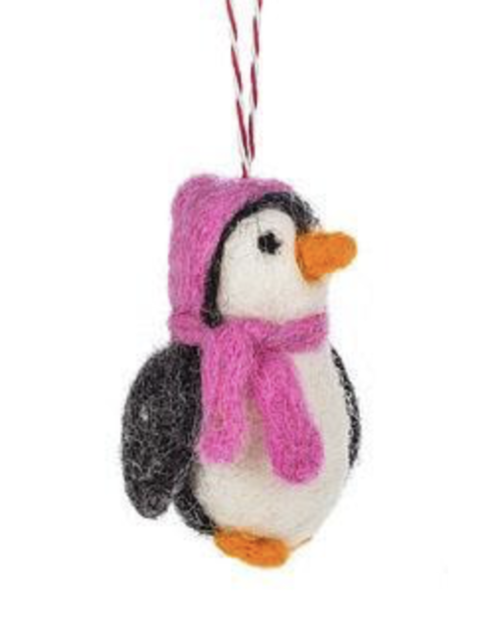Felt Penguin With Hat -