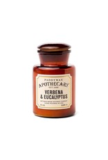 Verbena & Eucalyptus - Amber Glass Apothecary Candle