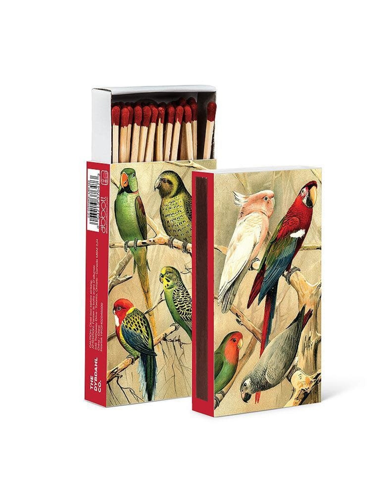 Exotic Parrots Matches - 45 Sticks