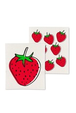 Strawberry Swedish Dishcloths - Set of 2