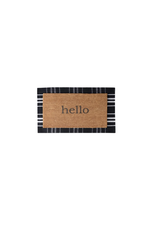 Hello Layered Doormat - Set of 2