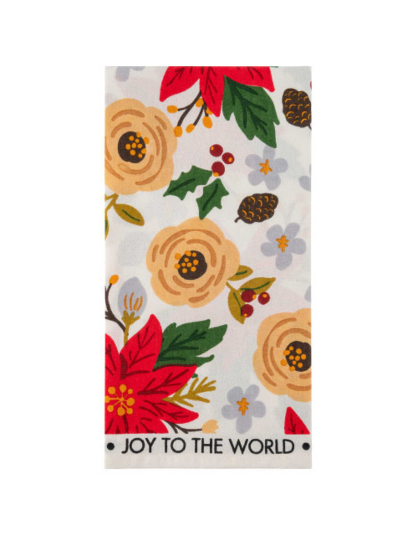 Shelly Tea Towel - Poinsettia