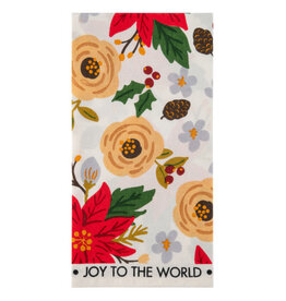 Shelly Tea Towel - Poinsettia