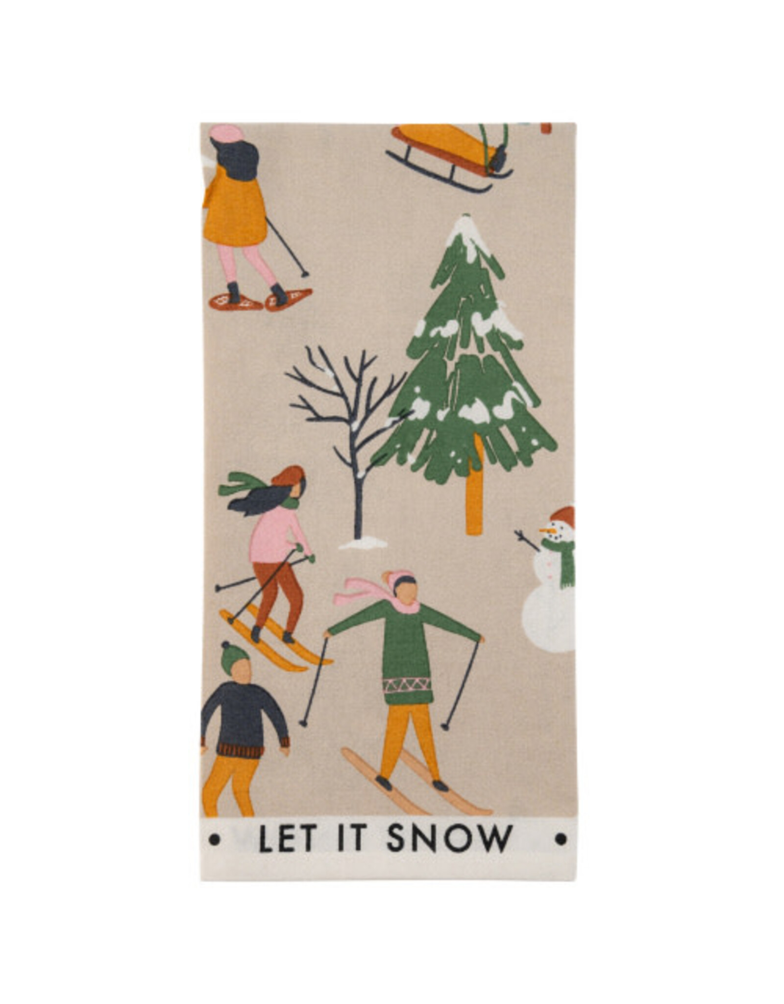 Shelly Tea Towel - Ski