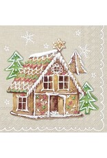 Luncheon Napkin - Gingerbread Valley