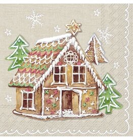 Luncheon Napkin - Gingerbread Valley