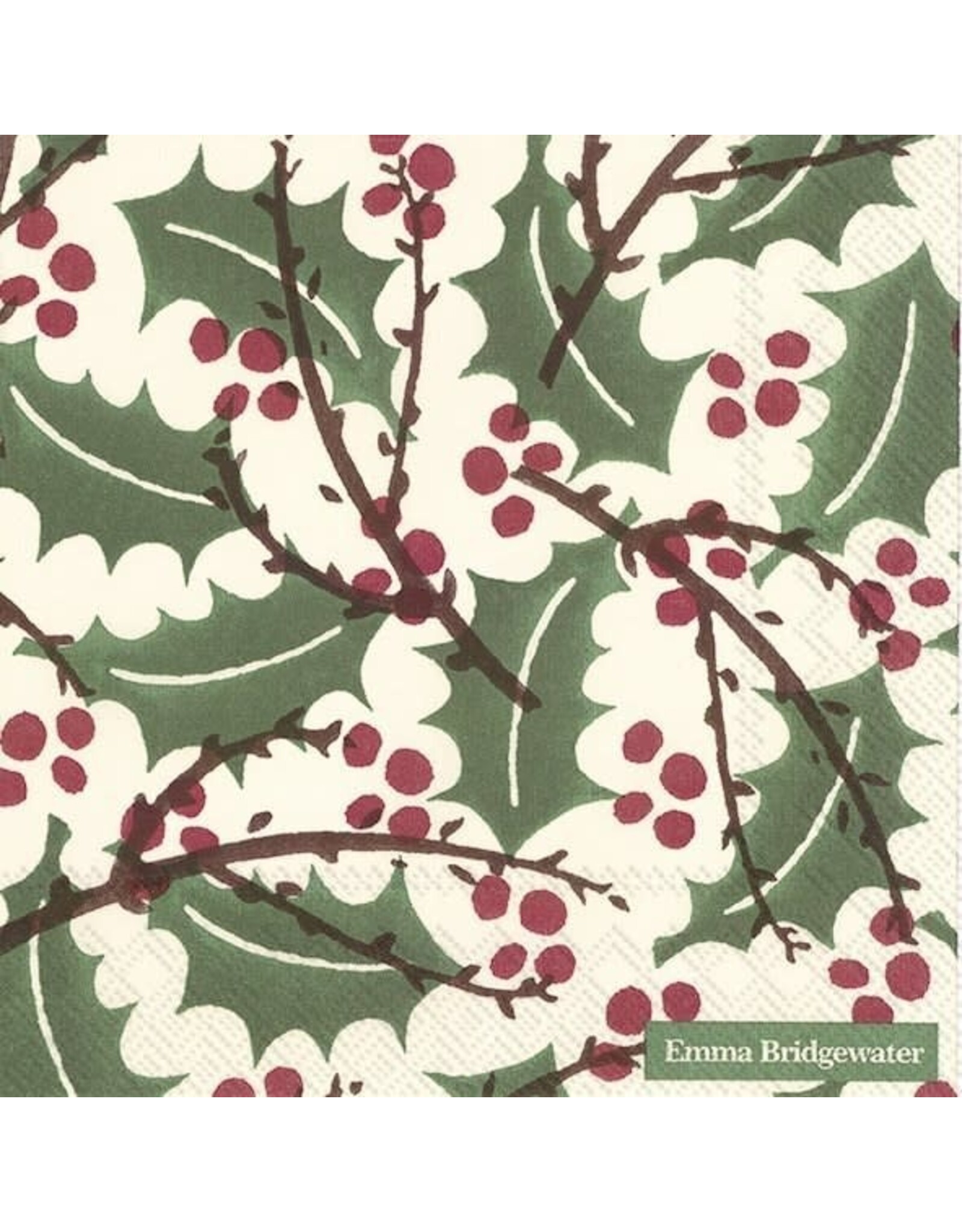 Luncheon Napkin -Holly And Berry