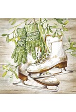 Cocktail Napkin - Ready To Ice Skate