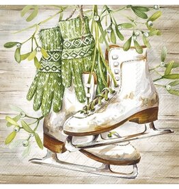Cocktail Napkin - Ready To Ice Skate