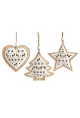 Wood & Metal Ornaments -