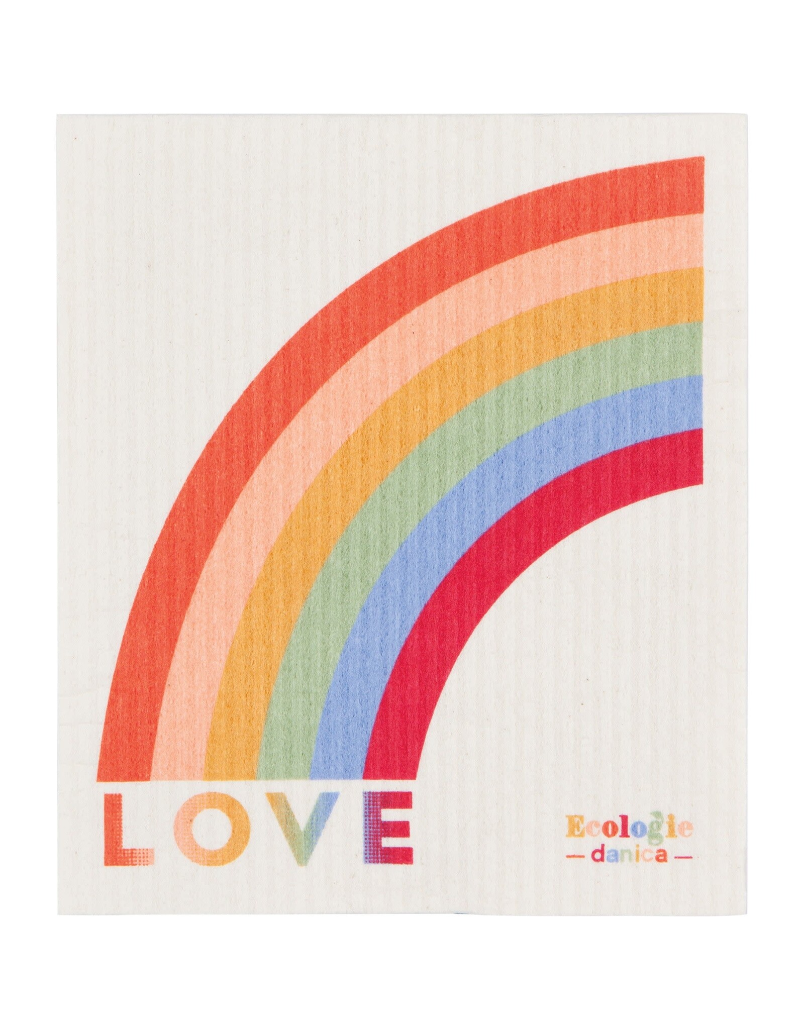 Love Is Love  Swedish Dishcloth