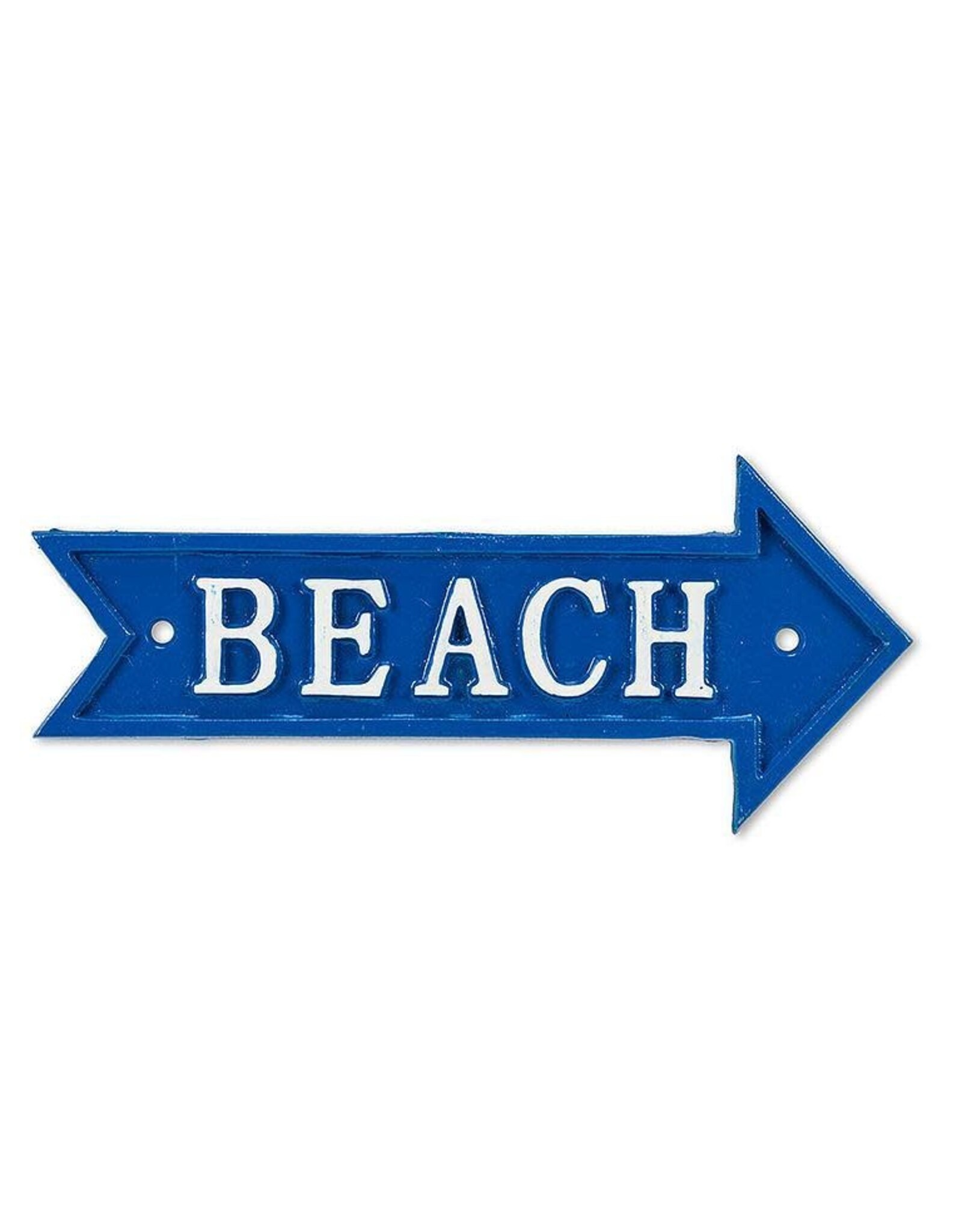 Beach Arrow Sign - Blue