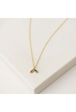 Riot Rainbow Necklace - Gold
