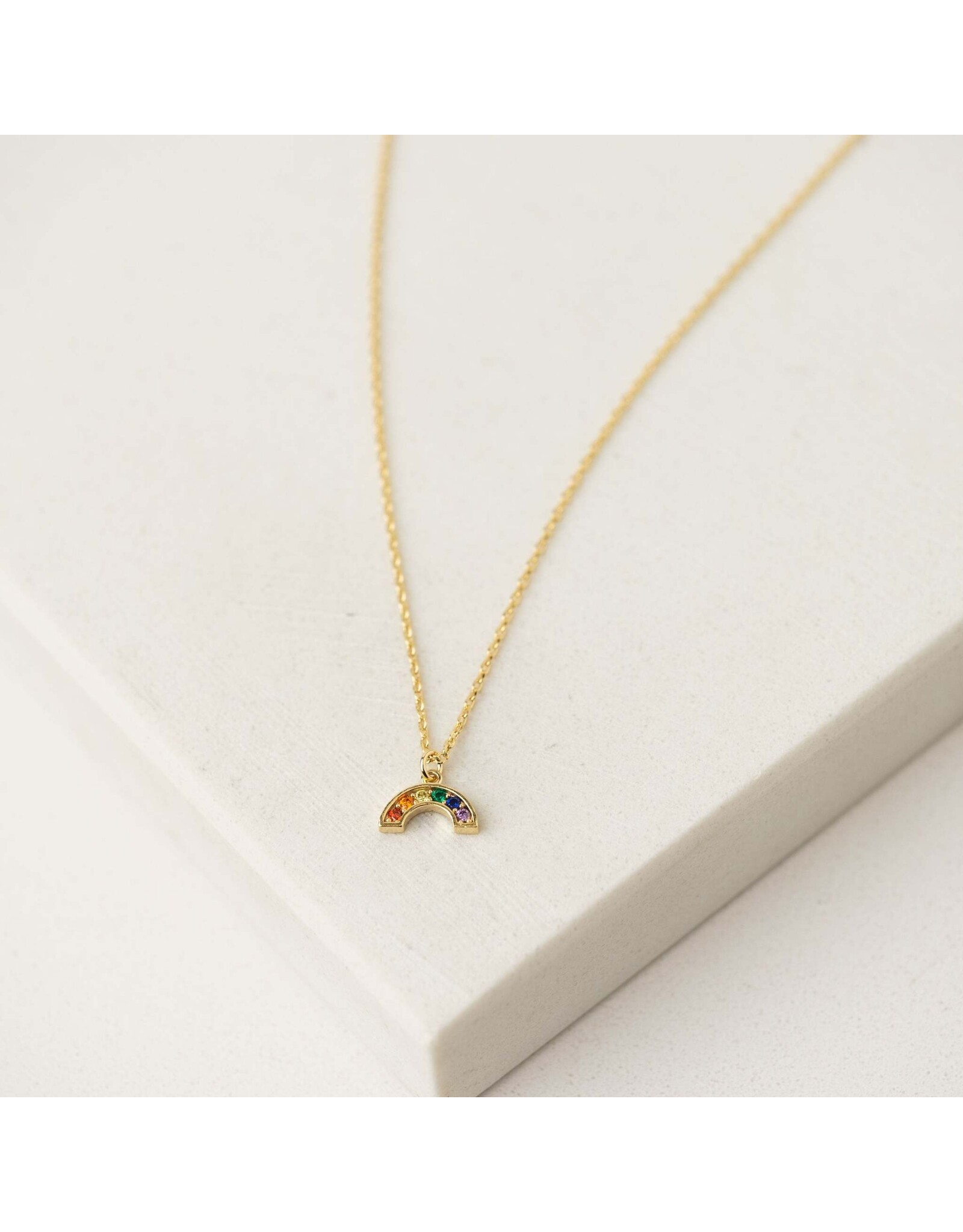 Riot Rainbow Necklace - Gold