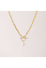 Thalassa Pearl Necklace Gold