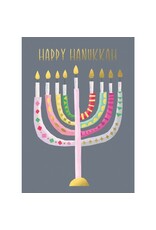 Christmas - Grey Menorah