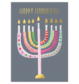 Christmas - Grey Menorah