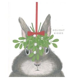 Christmas - Bunny With Mistletoe