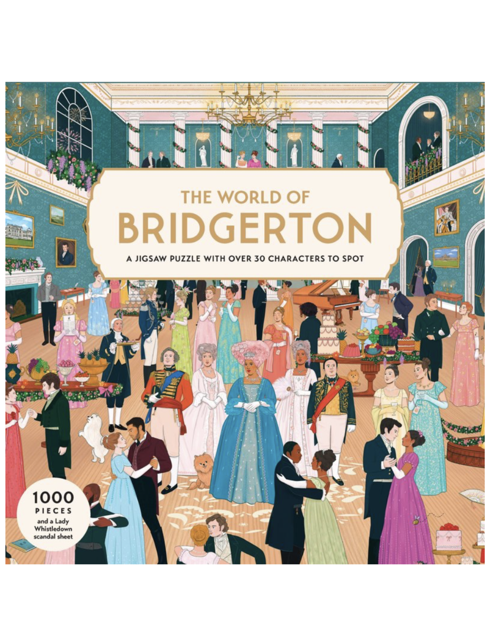 The World Of Bridgerton  1000 Piece Puzzle