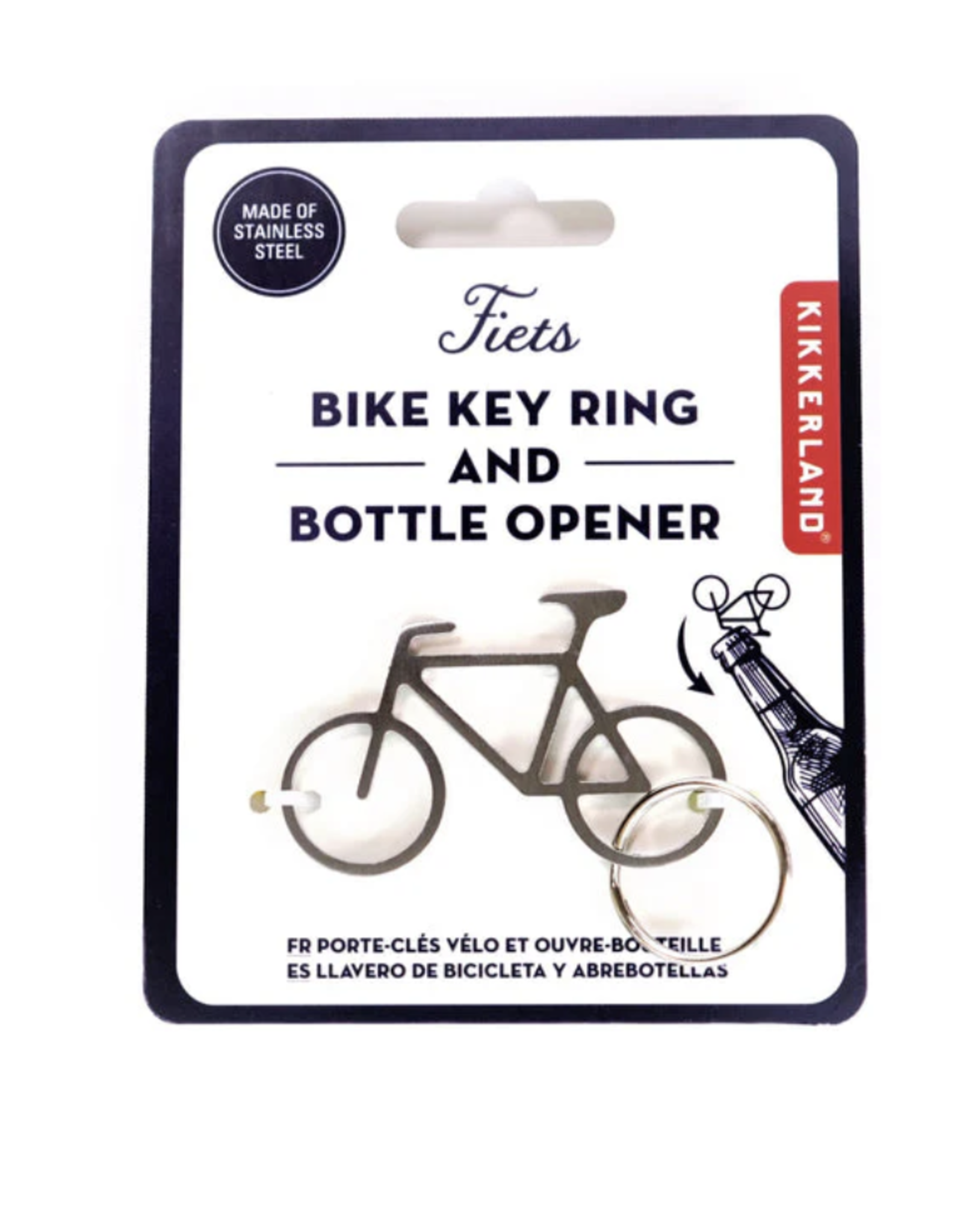 Bike Key Ring & Bottle Opener