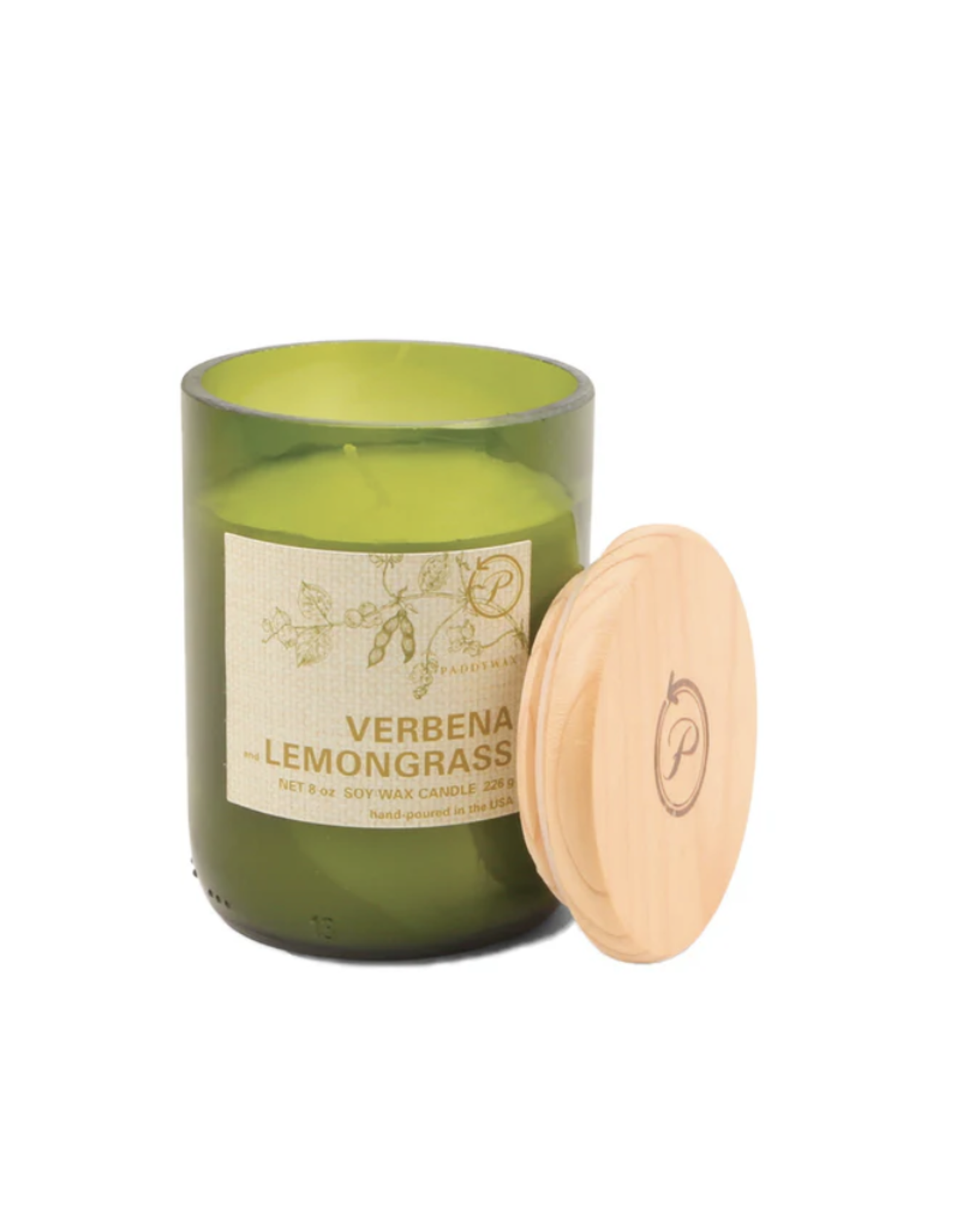 Eco Green Candle -Verbena & Lemongrass