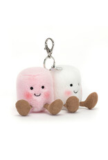 Amuseables Pair Of Marshmallows Bag Charm