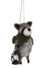Wool Forrest Animal Ornament -