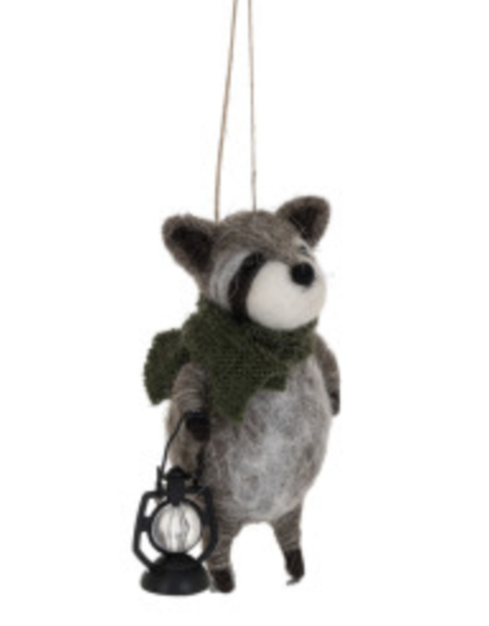 Wool Forrest Animal Ornament -
