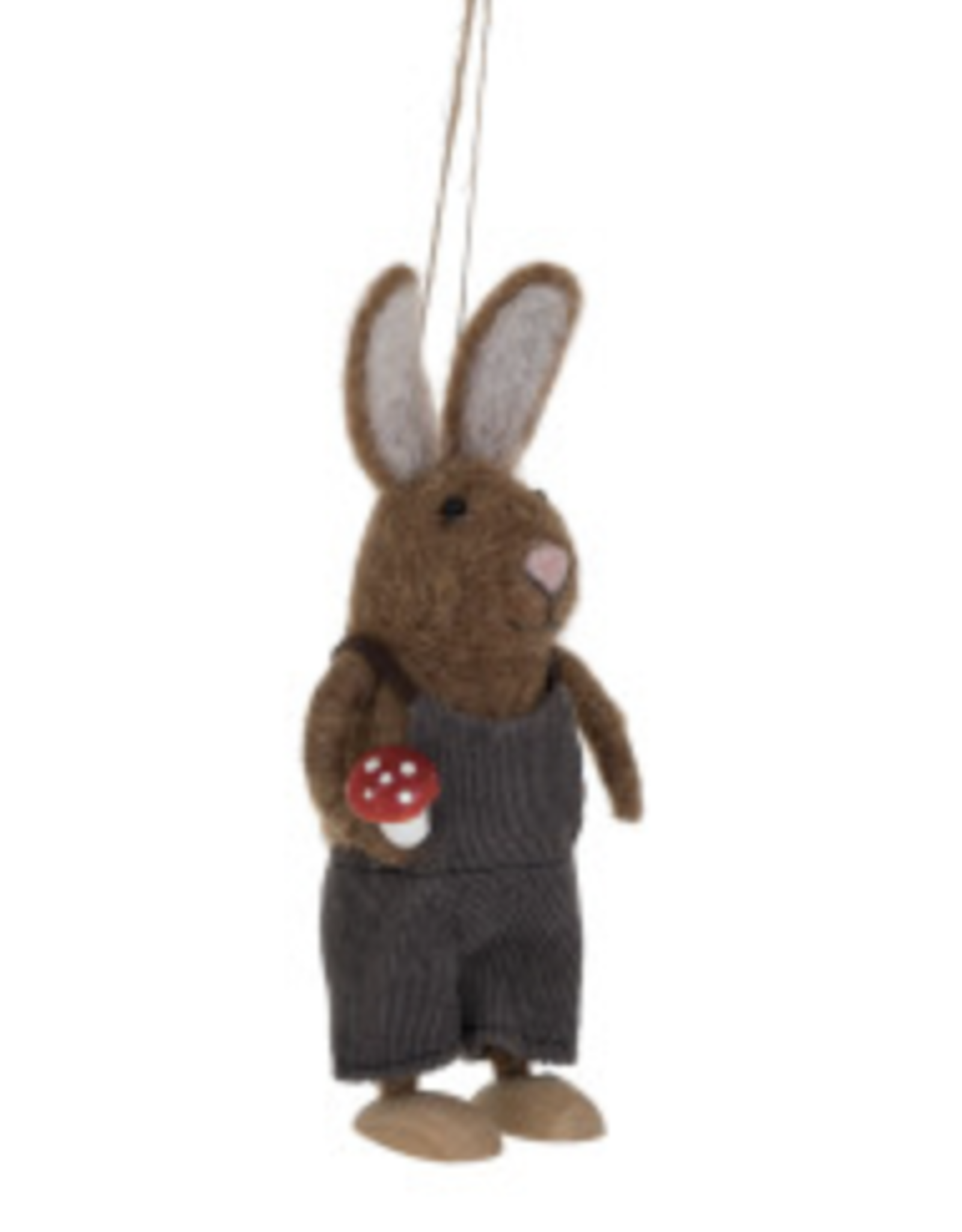 Wool Forrest Animal Ornament -
