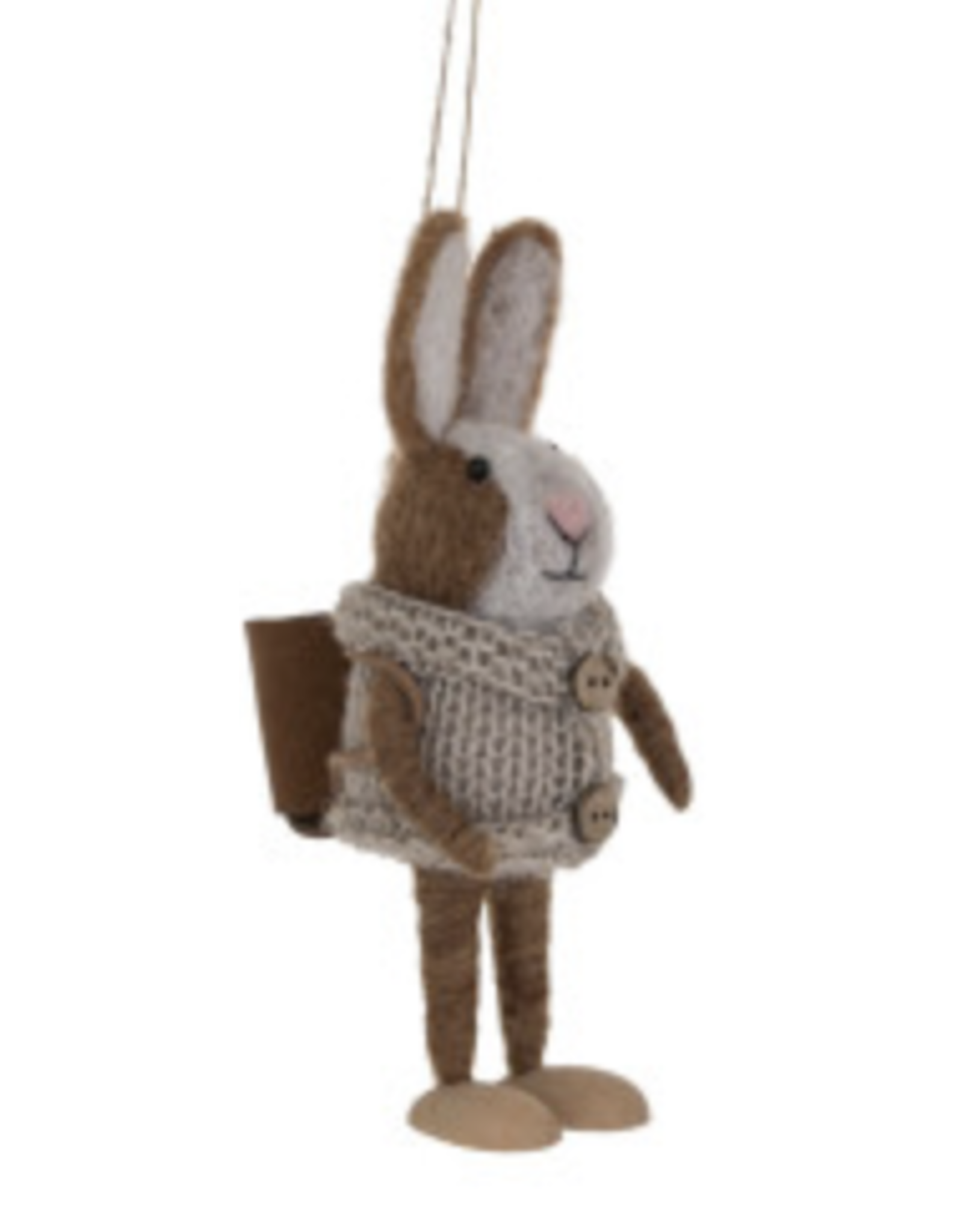 Wool Forrest Animal Ornament -